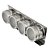 Porta Temperos Magnético Em Aço Inox Com 4 Peças + Suporte [F102] - Imagem 2