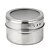 Porta Temperos Magnético Em Aço Inox Com 4 Peças + Suporte [F102] - Imagem 6