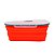 Pote Expansível Armazenar Pizza Silicone Separador 5 Fatias [F102] - Imagem 5