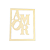 Quadro Decorativo Amor Em Mdf Branco [F031] - Imagem 1