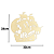 Quadro Decorativo Navio Pirata Mdf Branco [F031] - Imagem 2