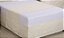 Saia Para Cama Box Colchobox Jacquard Solteiro Palha [F101] - Imagem 2