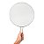 Tela Protetora Anti Respingo Fritura Aço Inox 33 Cm Grande Cozinha [F102] - Imagem 4