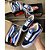 Tênis Vans Old Skool Skate Unissex Preto Azul Vulcanizado Tamanho:39;cor:azul [F116] - Imagem 2