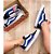 Tênis Vans Old Skool Skate Unissex Preto Azul Vulcanizado Tamanho:39;cor:azul [F116] - Imagem 3