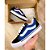 Tênis Vans Old Skool Skate Unissex Preto Azul Vulcanizado Tamanho:39;cor:azul [F116] - Imagem 1