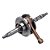 Virabrequim Ww3 Biz 100 98/05 C/biela E Rolamentos [F016] - Imagem 1