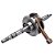 Virabrequim Ww3 Biz 100 98/05 C/biela E Rolamentos [F016] - Imagem 2