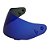 Viseira  Mascara Texx Espelhada Azul Mod. Hawk [F016] - Imagem 1