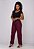 Calça Feminina Elástico 7928 Marsala [F075] - Imagem 2