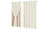 Cortina Blackout Com Voil 2,80x2,30 Para Trilho Suíço [F122] - Imagem 2