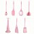 Kit 7 Peças Utensílios Cozinha Silicone Resistente Durável [F102] - Imagem 6
