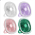 Mini Ventilador De Mesa Luz Ring Light Usb Portátil Potente Silencioso [F102] - Imagem 2