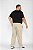 Calça Macaw 7563 Bege Plus Size Sarja [F075] - Imagem 5