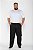 Calça Macaw 7734 Preto Plus Size Sarja [F075] - Imagem 1