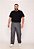 Calça Masculina Big Nylon Chumbo 7788 [F075] - Imagem 1