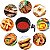 Forma Para Airfryer De Silicone Tapete Reutilizável Antiaderente [F102] - Imagem 2