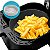 Forro Para Air Fryer De Silicone Reutilizável Antiaderente 22x8cm [F102] - Imagem 4