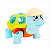 Tartaruga Brinquedo Infantil Dançante Som Luz Crianças Bebe [F102] - Imagem 5