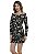Vestido Curto Viscolycra Manga Longa Paisley [F081] - Imagem 2