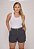 Shorts Feminino 7933 Cinza Escuro [F075] - Imagem 2