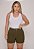 Shorts Feminino 7933 Verde Musgo [F075] - Imagem 2
