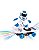Brinca Brilha Skate Robô - Com Luz (1 Unidade) [F130] - Imagem 1