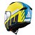Capacete Texx Escam Kratos Cyber Azu Verd Fosc 60 [F016] - Imagem 4