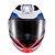 Capacete Texx Escam Kratos Nomade Branc Azu Verm Bril 56 [F016] - Imagem 1