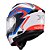 Capacete Texx Escam Kratos Nomade Branc Azu Verm Bril 58 [F016] - Imagem 3