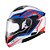 Capacete Texx Escam Kratos Nomade Branc Azu Verm Bril 60 [F016] - Imagem 2