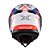 Capacete Texx Escam Kratos Nomade Branc Azu Verm Bril 60 [F016] - Imagem 4