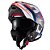 Capacete Texx Escam Kratos Nomade Branc Azu Verm Bril 60 [F016] - Imagem 7