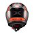 Capacete Texx Escam Kratos Nomade Pret Verm Cinz Bril 58 [F016] - Imagem 4