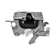 Fechadura Porta Traseira Lado Direito Gol G3 G4 99 A 05 [F103] - Imagem 2