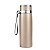 Garrafinha Térmica Aço Inox 600ml água Gelada Quente Bege [F102] - Imagem 1