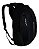 Mochila Unissex Resistente Preta Passeio Escolar Caminhada [F102] - Imagem 2