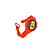 Pulseira Relogio Infantil Antimosquito Repelente Cor:laranja [F102] - Imagem 2
