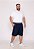 Bermuda Masculina Nylon Extra Plus Size 7955 Azul Marinho [F075] - Imagem 2