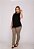 Blusa Feminina Gola Boba 7954 Preto [F075] - Imagem 2