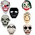 Máscaras Diversas Personagens Carnaval Fantasia-fantasma [F102] - Imagem 2