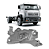 Fechadura Porta Diant Lado Direito Kombi Clipper 75 A 97 [F103] - Imagem 3