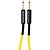 Cabo Para Instrumentos Player P10 x P10 5m Amarelo Hayonik [F003] - Imagem 4