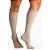 Meia De Compressao Panturrilha 3/4 Sigvaris 20-30 - 862 Premium Pe Aberto Natural P3 [F132] - Imagem 1
