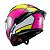Capacete Texx Fecha Raptor Hornet Verd Ros Branc Bril 58 [F016] - Imagem 2