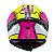 Capacete Texx Fecha Raptor Hornet Verd Ros Branc Bril 60 [F016] - Imagem 3