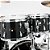 Bateria Completa (5 tambores) Bumbo 18 (Preta HBK) Tama Imperialstar IP58H6W-HBK [F035] - Imagem 4