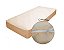 Protetor De Lençol Pvc 1,90 X 0,90 X 0,20 Solteiro Bege Ziper 145-21 Luxo Seniorcare [F132] - Imagem 1