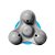 Mini Massageador Corporal Azul T150-az Acte Sports [F132] - Imagem 3