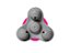 Mini Massageador Corporal Rosa T150-rs Acte Sports [F132] - Imagem 4